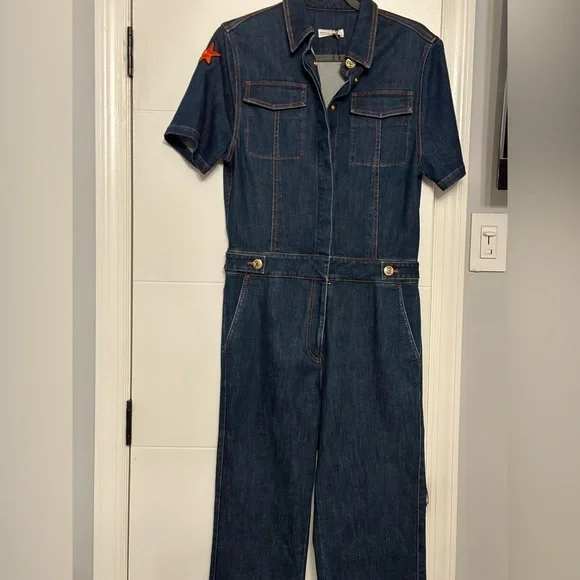 Sonia Rykiel denim jumpsuit
